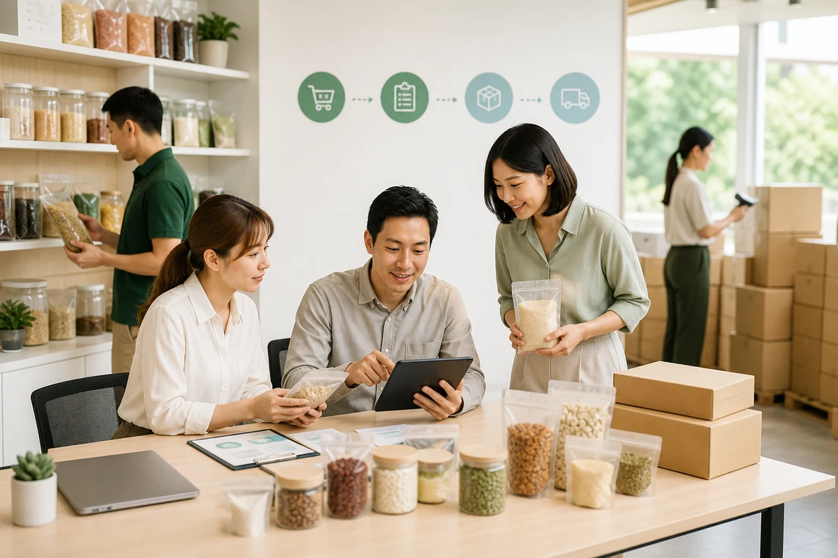 Food ingredients and goods trading